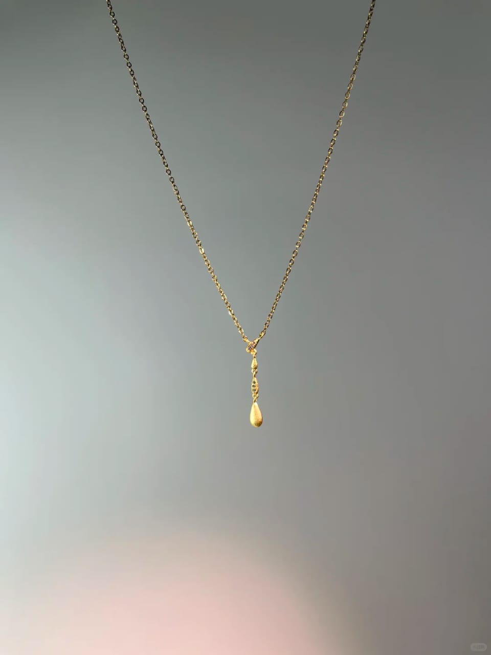 Azure Rhinestone Flight Necklace