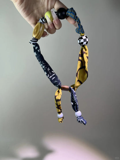 Bohemian Patchwork Wristlet