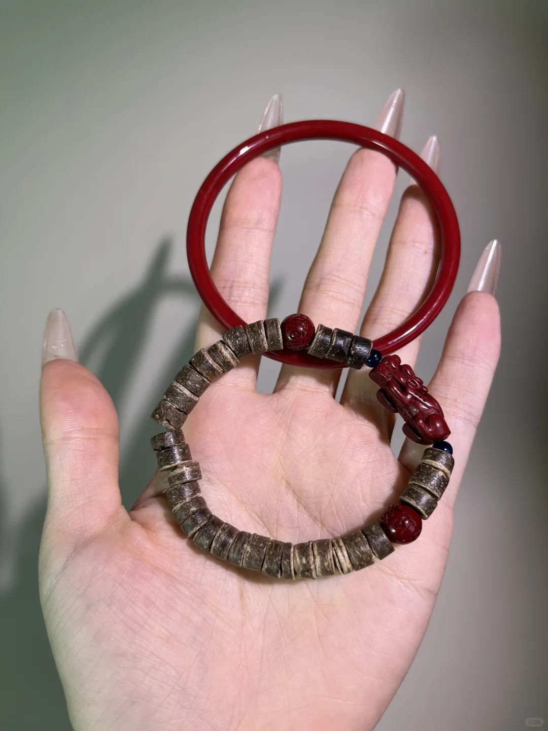 Earth & Dragon Agarwood Bracelet