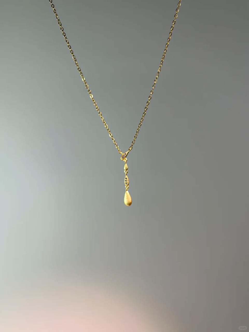 Azure Rhinestone Flight Necklace