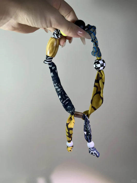 Bohemian Patchwork Wristlet