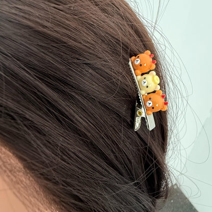 Rilakkuma & Korilakkuma Bear Trio Hair Clip