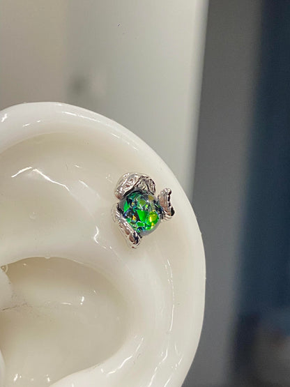 Secret Garden Froggy Studs