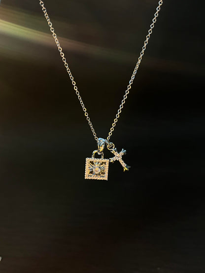 Golden Keepsake Necklace
