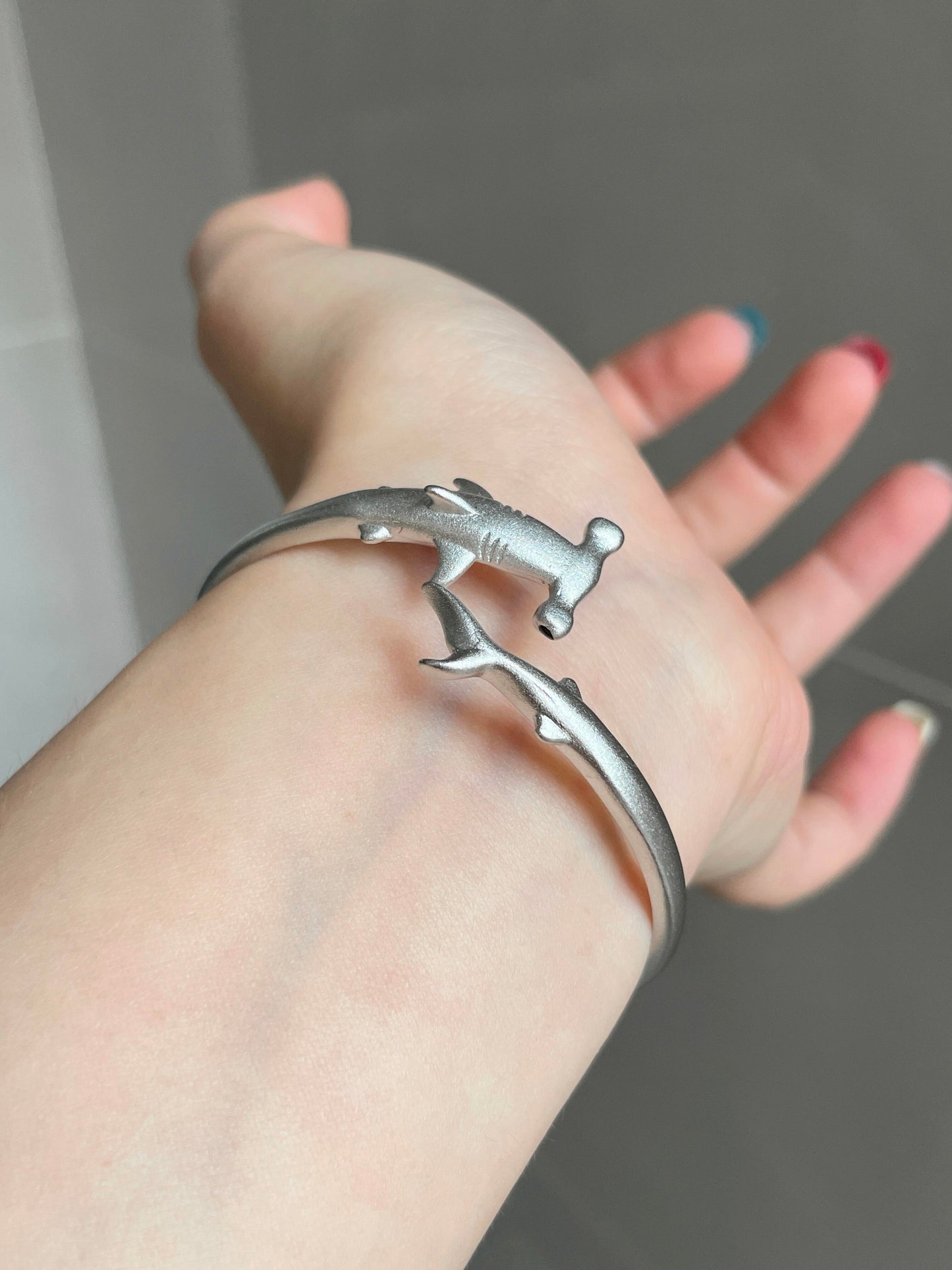 Hammerhead Shark Cuff Bracelet
