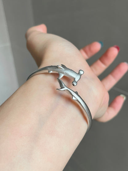 Hammerhead Shark Cuff Bracelet