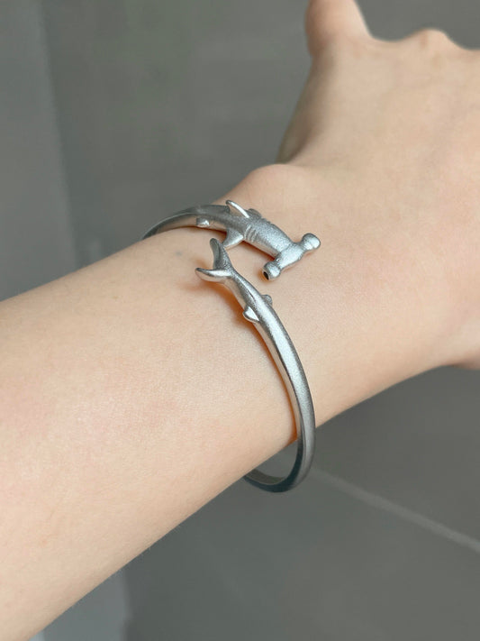 Hammerhead Shark Cuff Bracelet