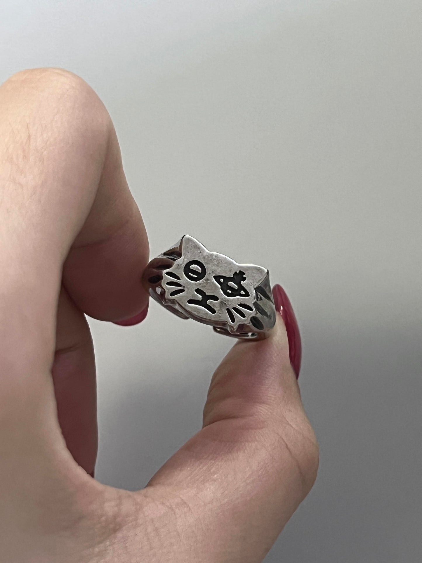 Odd Eye Cat Ring
