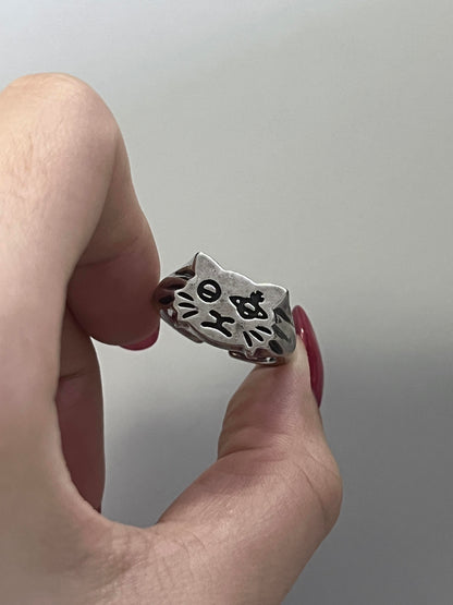 Odd Eye Cat Ring