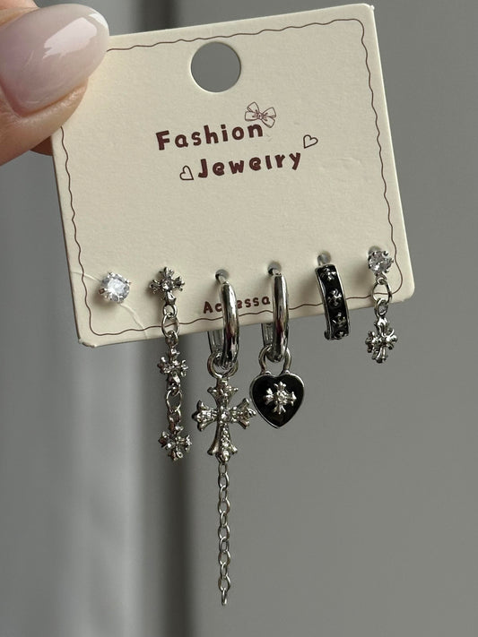Shadow Saint Earrings Set