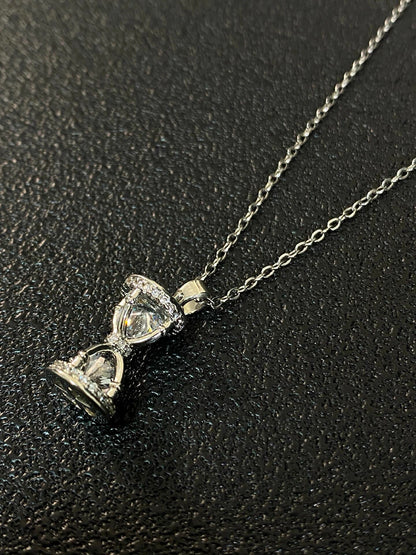 Vintage Hourglass Necklace