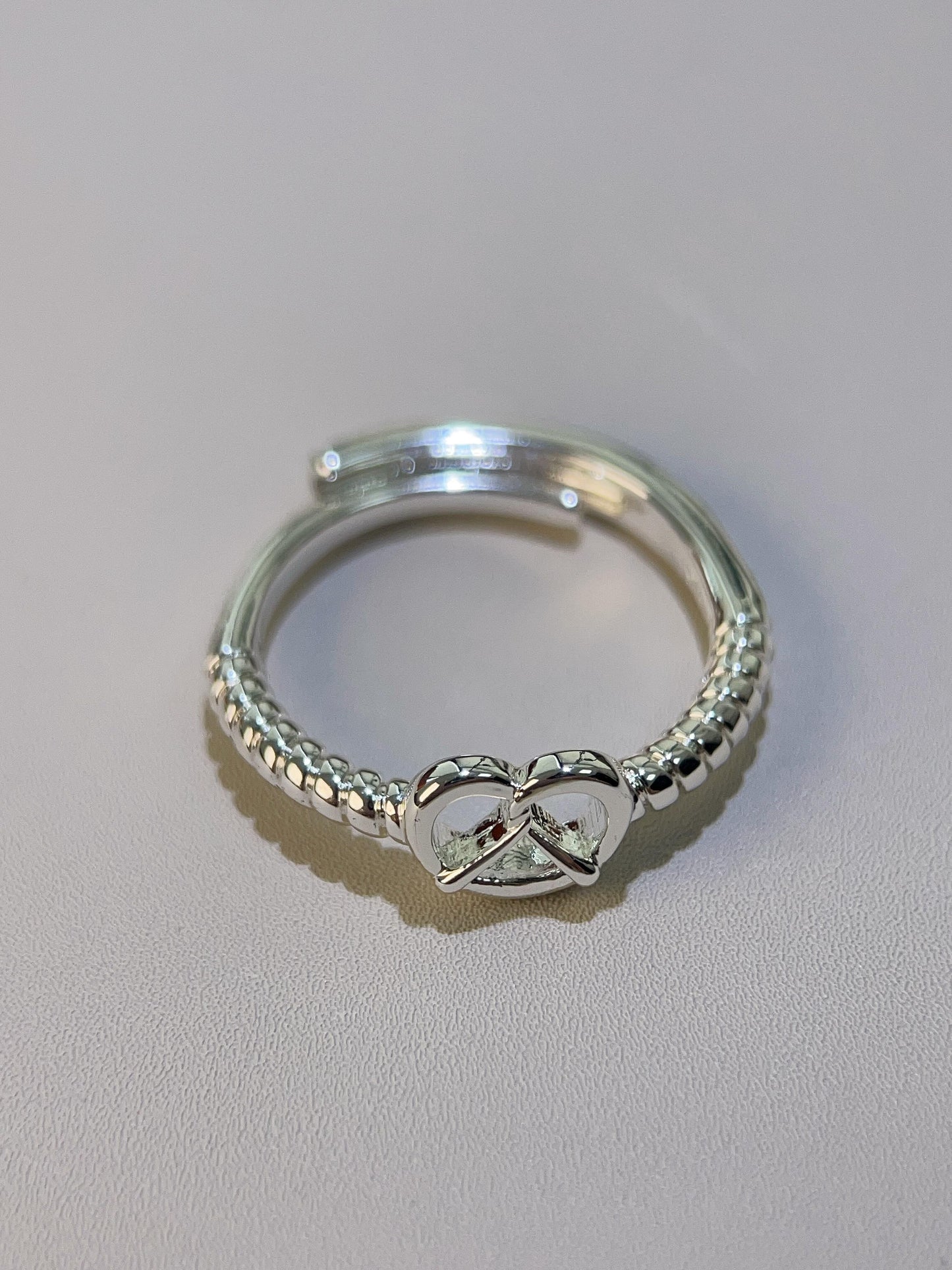 Infinity Love Heart Ring