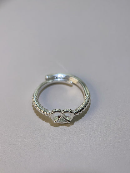 Infinity Love Heart Ring