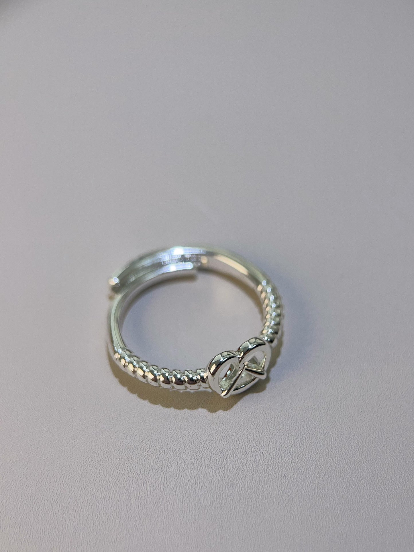 Infinity Love Heart Ring