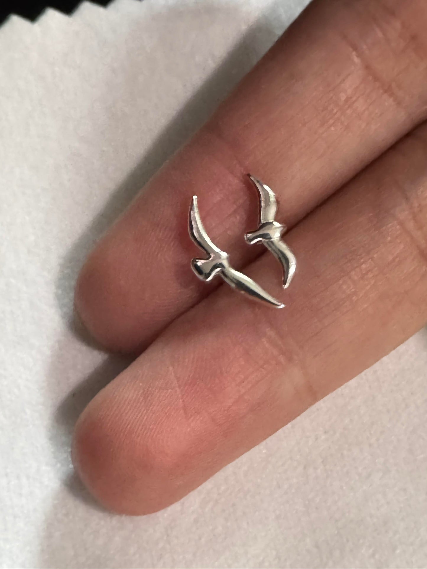Flying Seagull Earrings