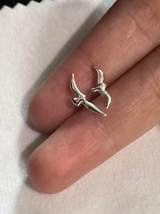 Flying Seagull Earrings