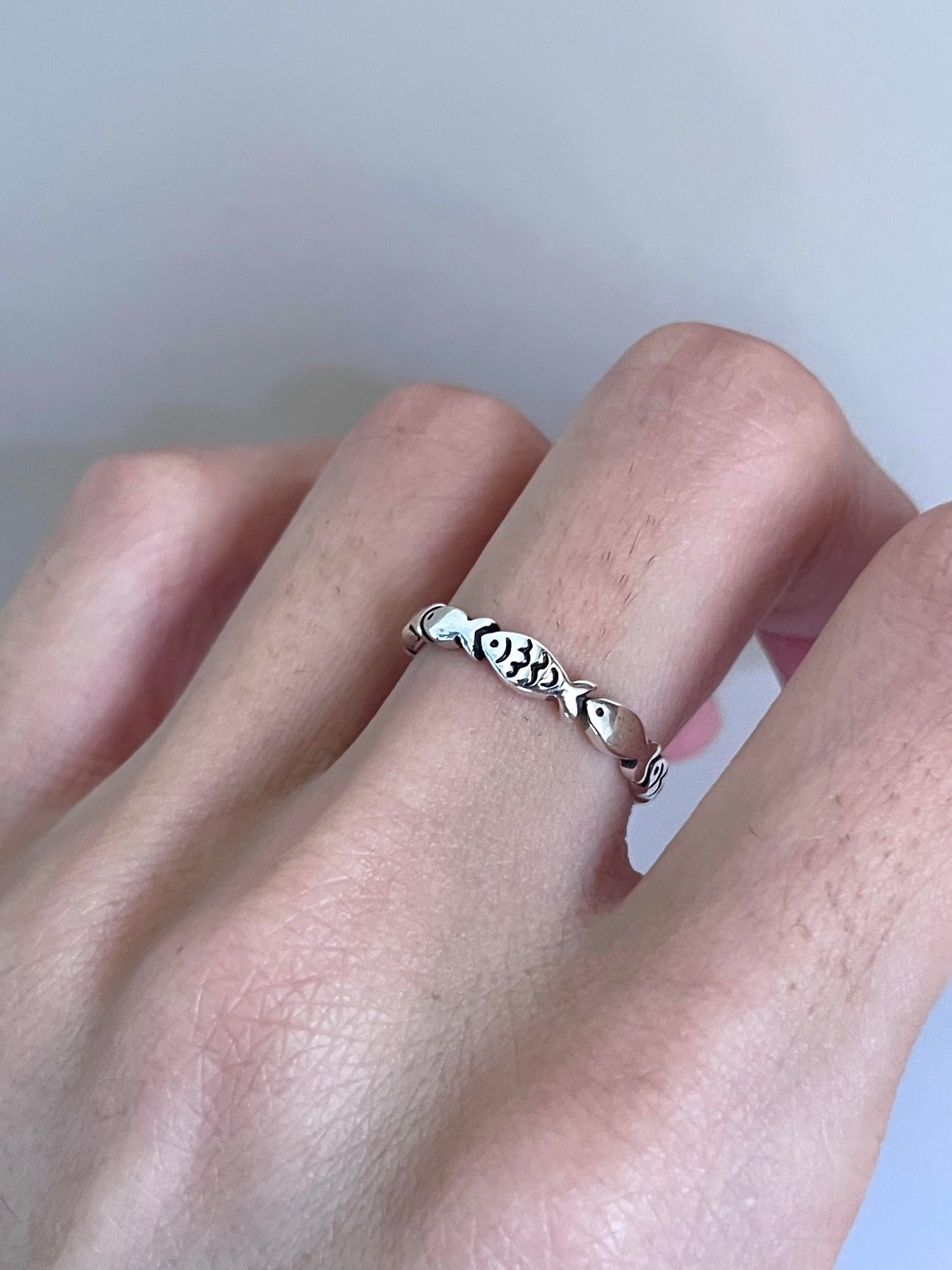 Shoal Fish Adjustable Ring