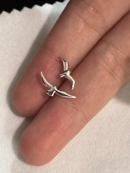 Flying Seagull Earrings