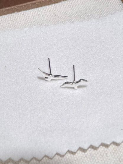 Flying Seagull Earrings