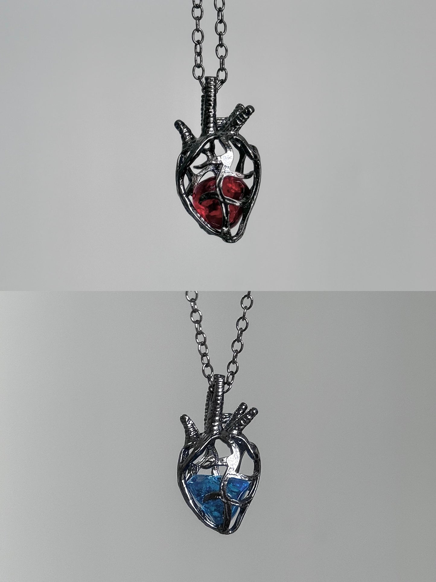 Anatomical Heart Cage Pendant