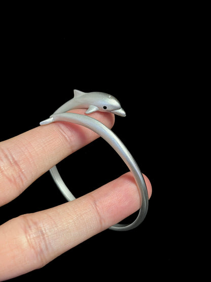 Dolphin Cuff Bracelet
