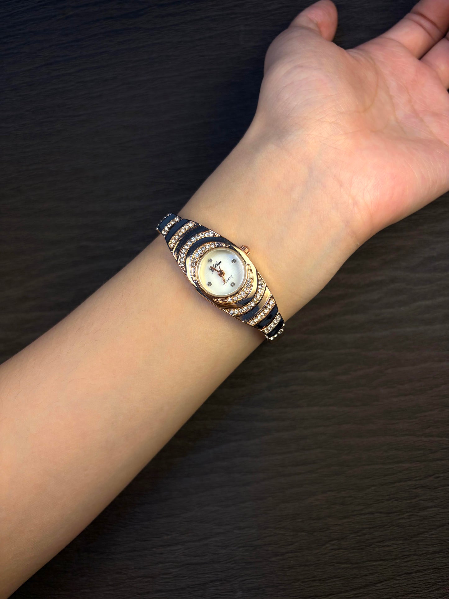 Aurelia Crystal Wave Women's Watch