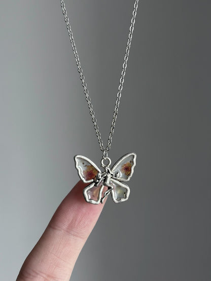 Fairy Butterfly Wing Necklace