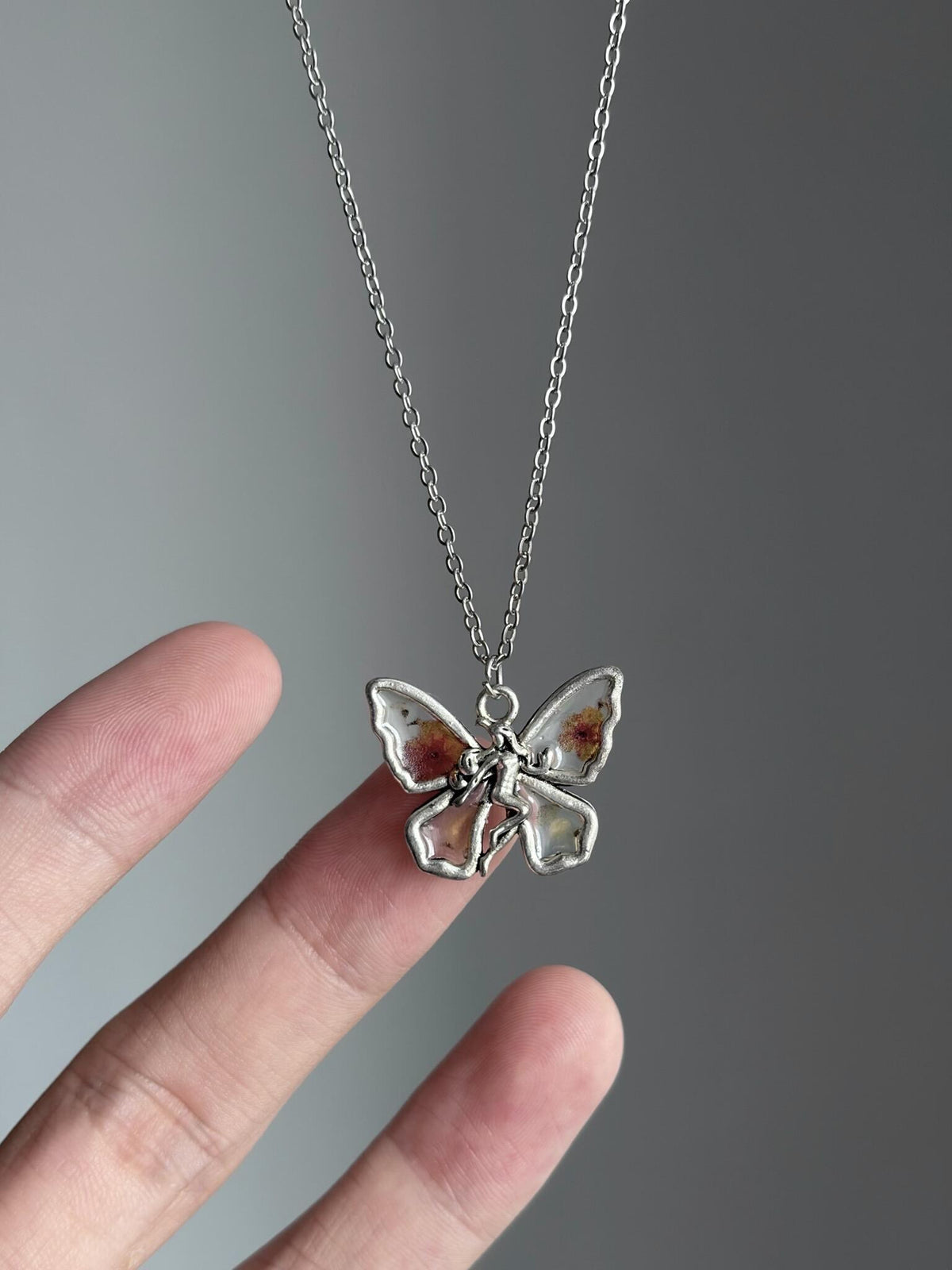 Fairy Butterfly Wing Necklace