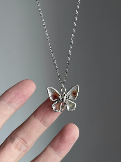 Fairy Butterfly Wing Necklace