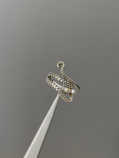 Octopus Tentacle Adjustable Ring