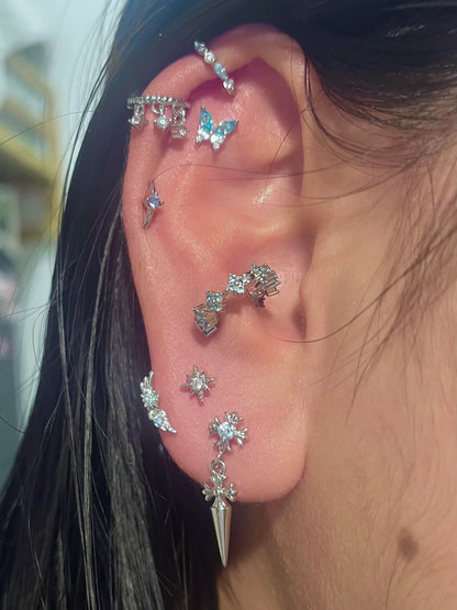 Frost Butterfly Starlight Ear Set