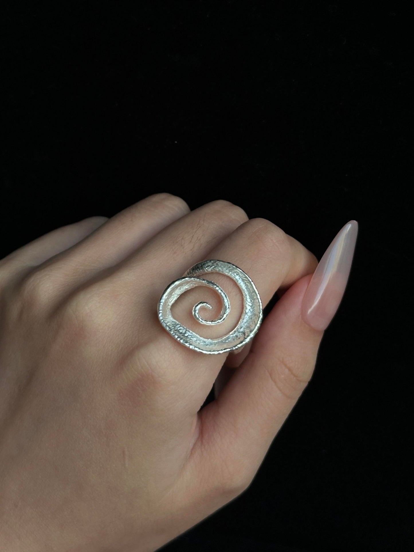 Coiled Silver Ring
