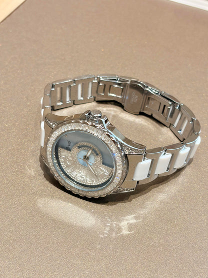 Comlorvei Baguette Crystal Watch
