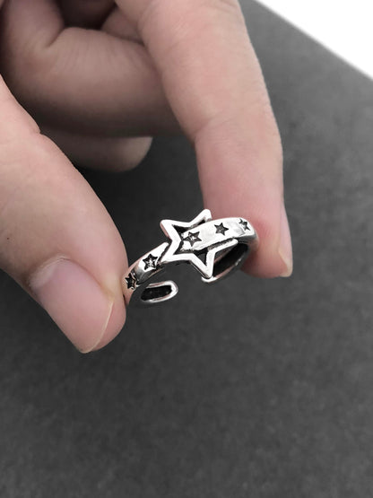 Shooting Star Open Ring