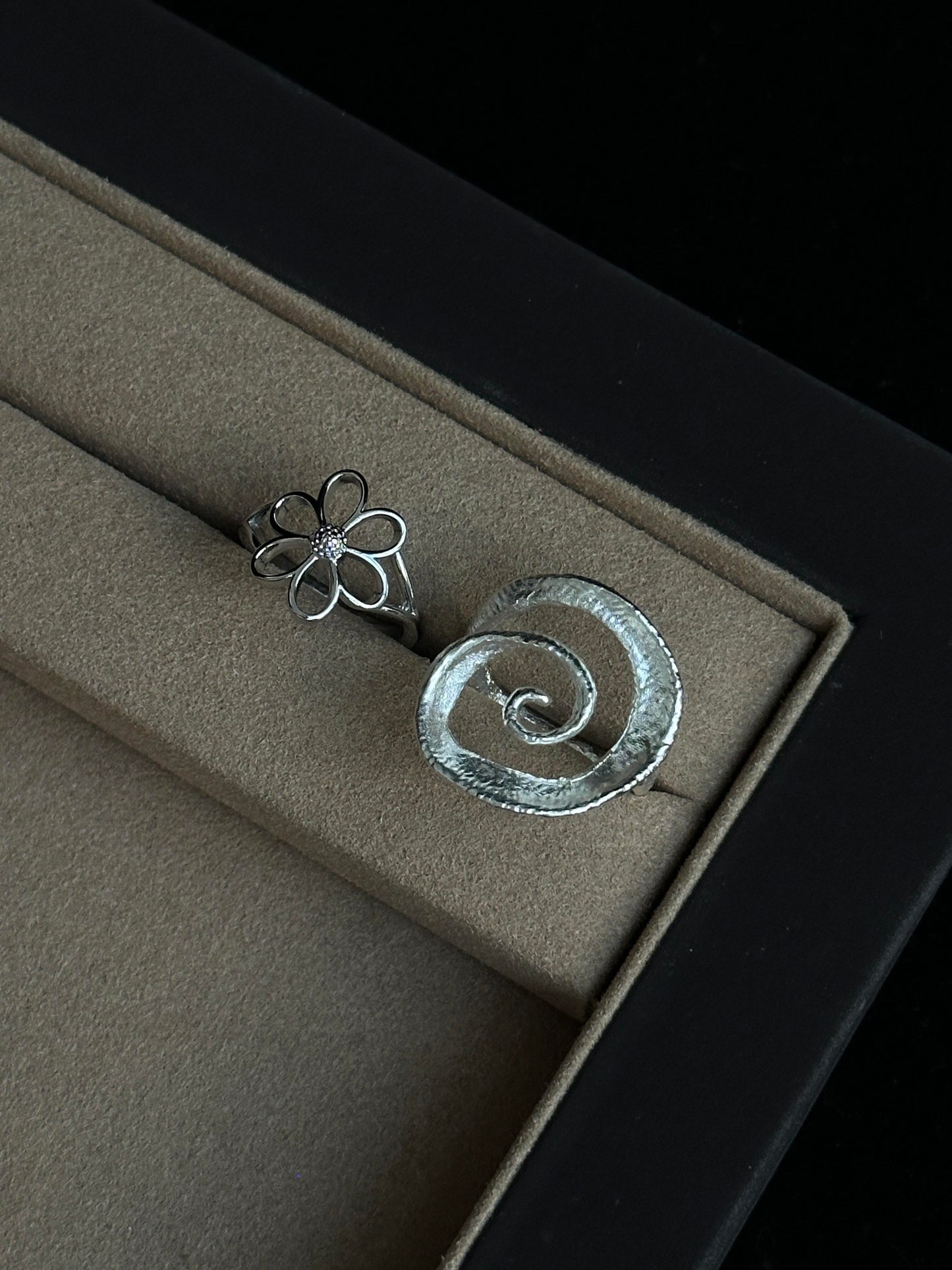 Coiled Silver Ring