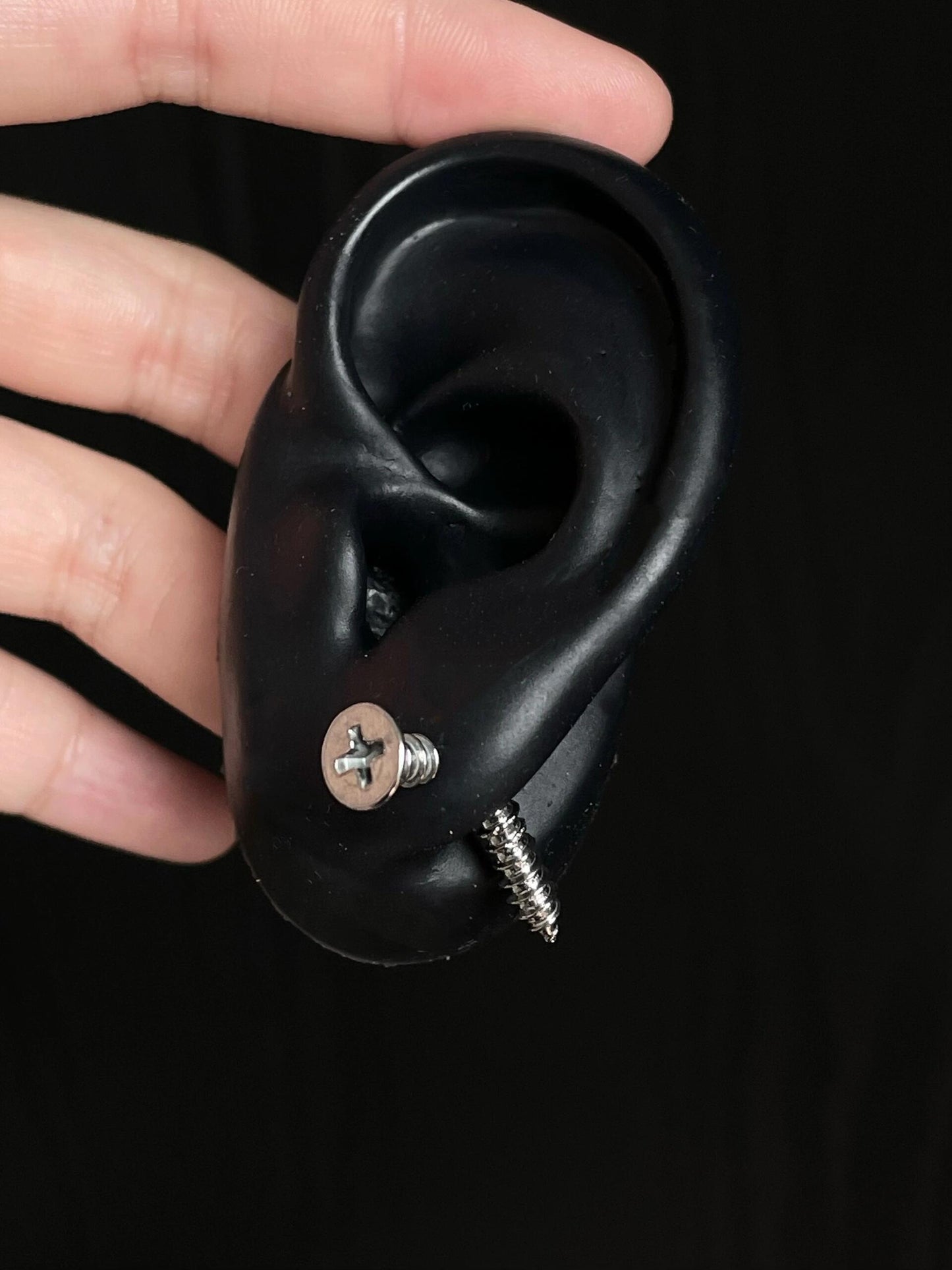 Screw Illusion Earrings V2
