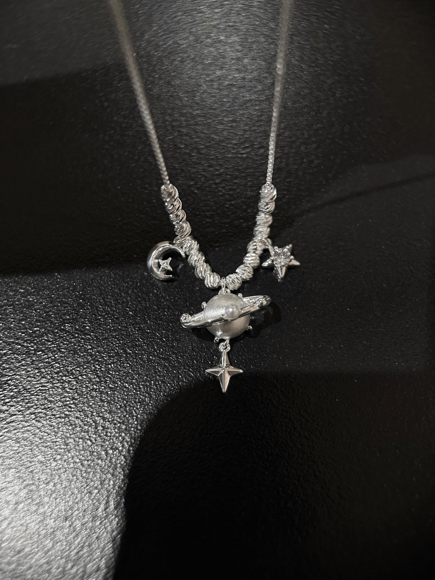 Celestial Saturn Necklace.