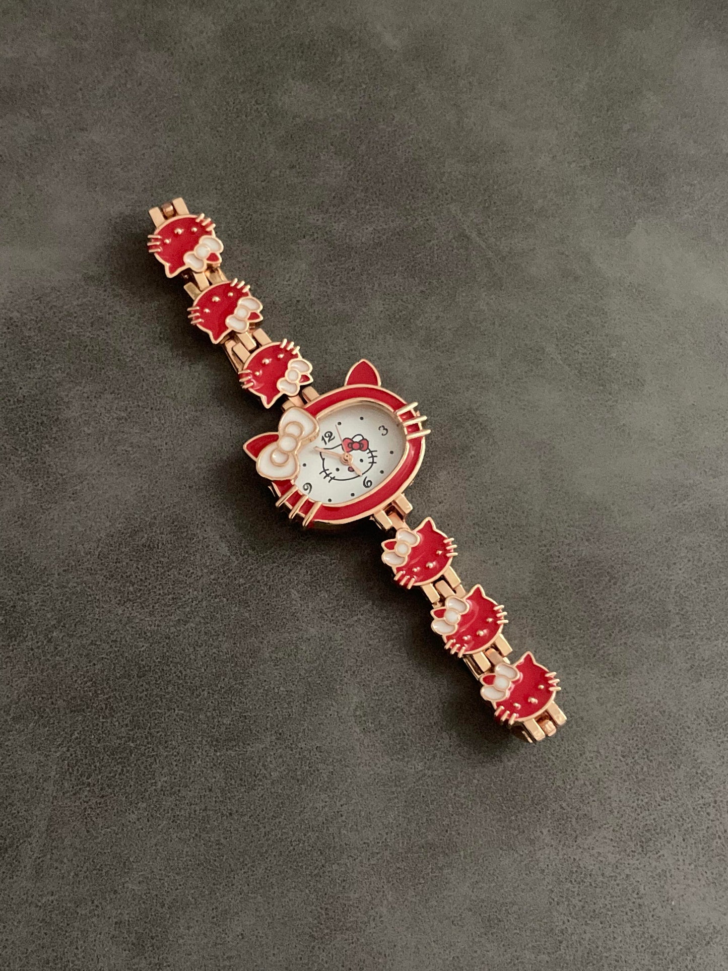 Red Kitty Sweetcharms Watch