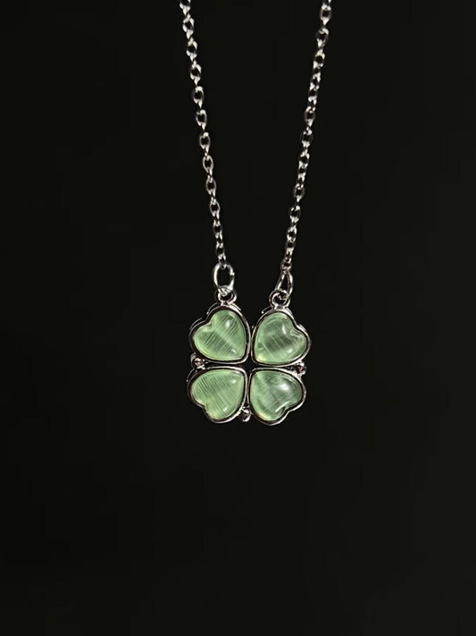 Magnetic Folding Heart Necklace