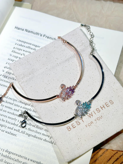 Grace Swan Bracelet