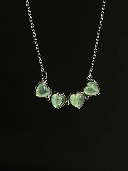 Magnetic Folding Heart Necklace
