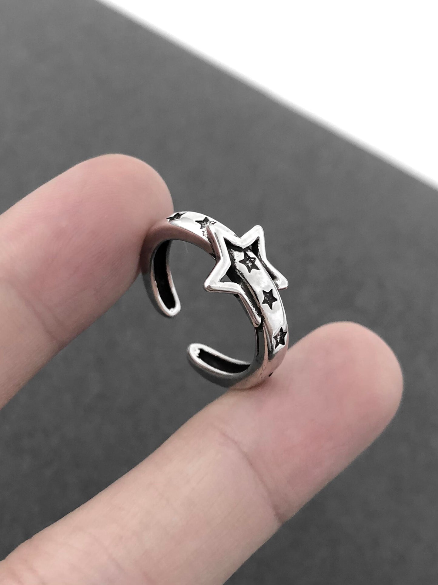 Shooting Star Open Ring