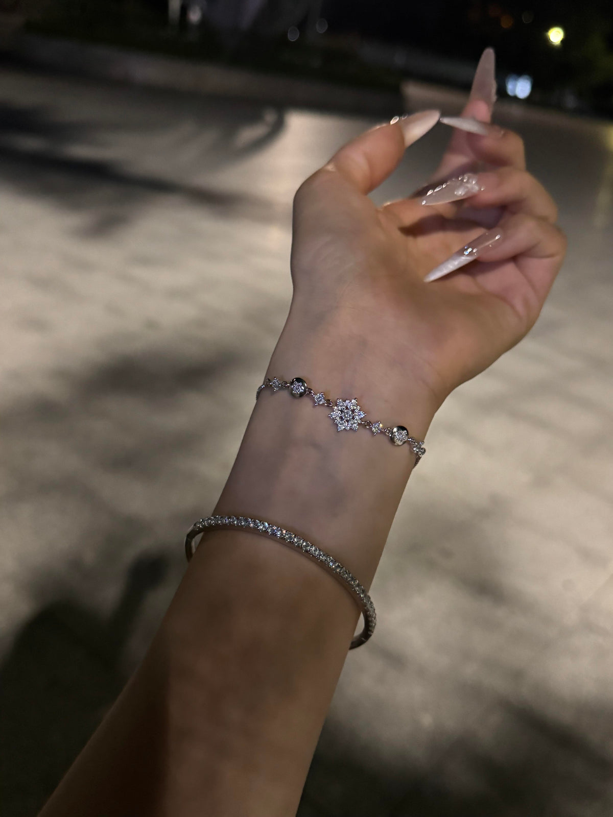 Snowflake Sparkle Bracelet
