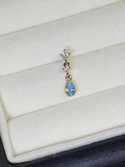 Gold Frostlight Earring Stack