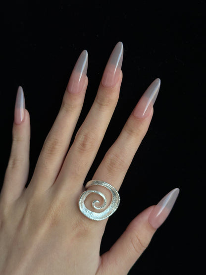 Coiled Silver Ring