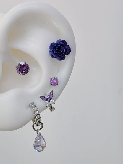 Violet Rose Multi-Piercing Set