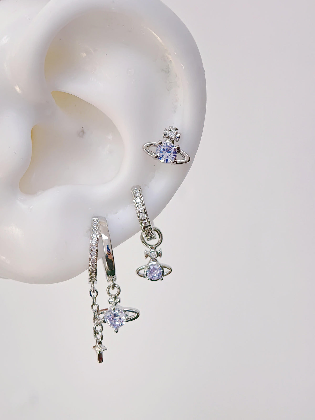 Lilac Orbit Ear Set
