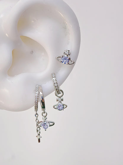 Lilac Orbit Ear Set