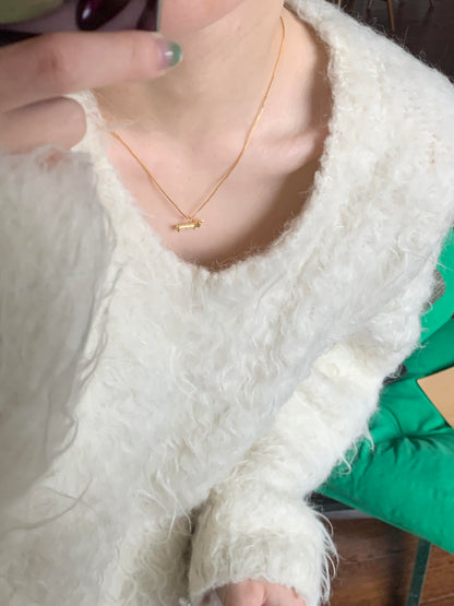 classic dachshund necklace
