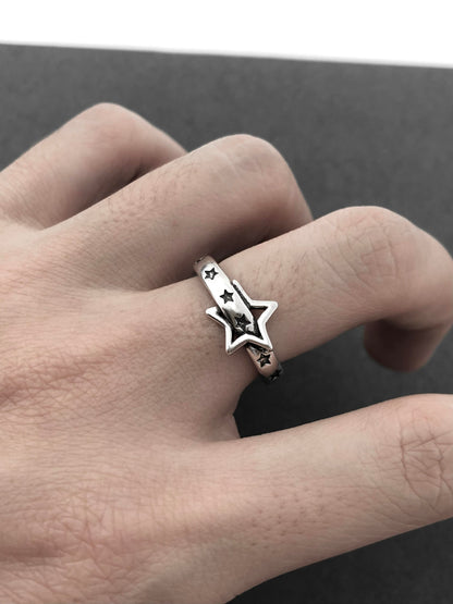 Shooting Star Open Ring